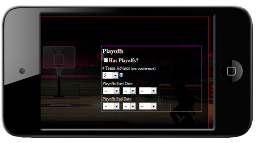Automatically Created Basketball Playoff Brackets