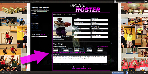Activity Search Feature